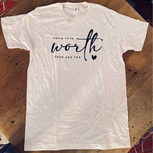 T-shirt Unisex-M can send measurements just ask NWOT Inspirational Tee shirt